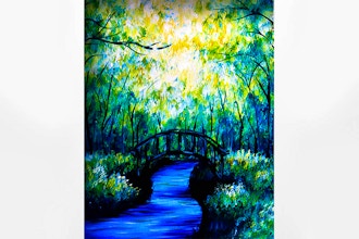 Paint Nite: Bridge under the Green Forest